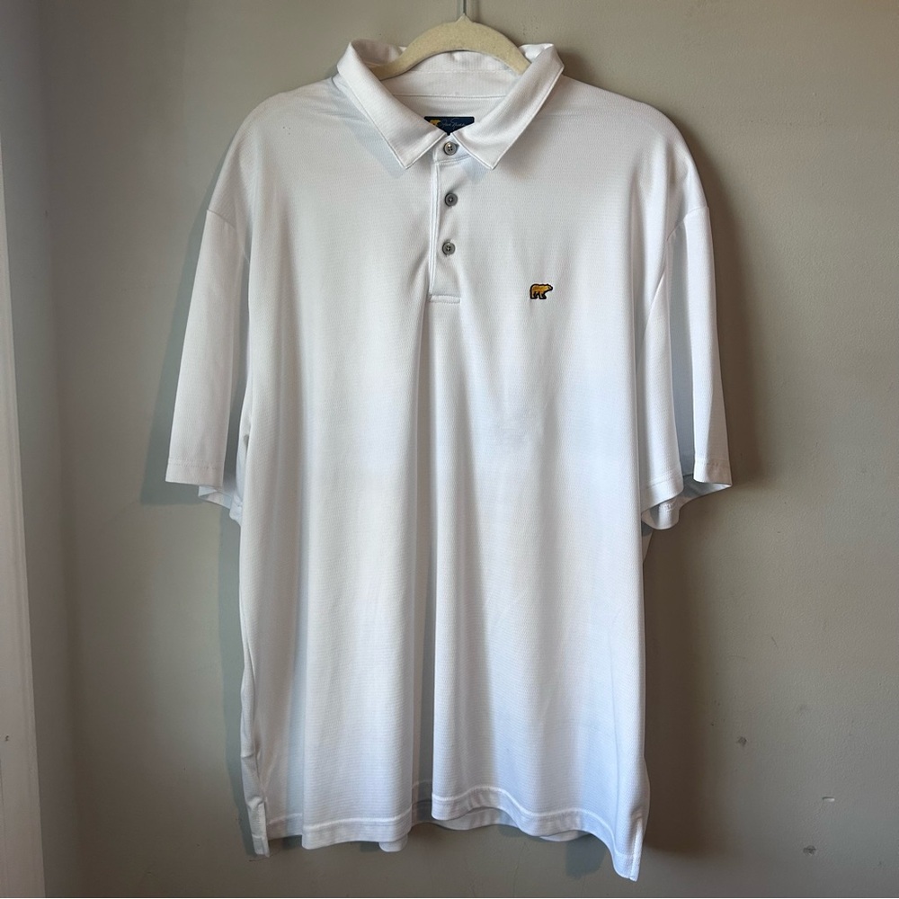 Jack Nicklaus Men’s Golf Polo Shirt Classic White Sz XXL Preppy Office Academia